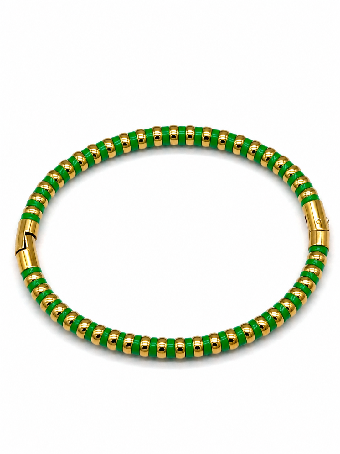 Vibrant Enamel Stacking Steel Bangles
