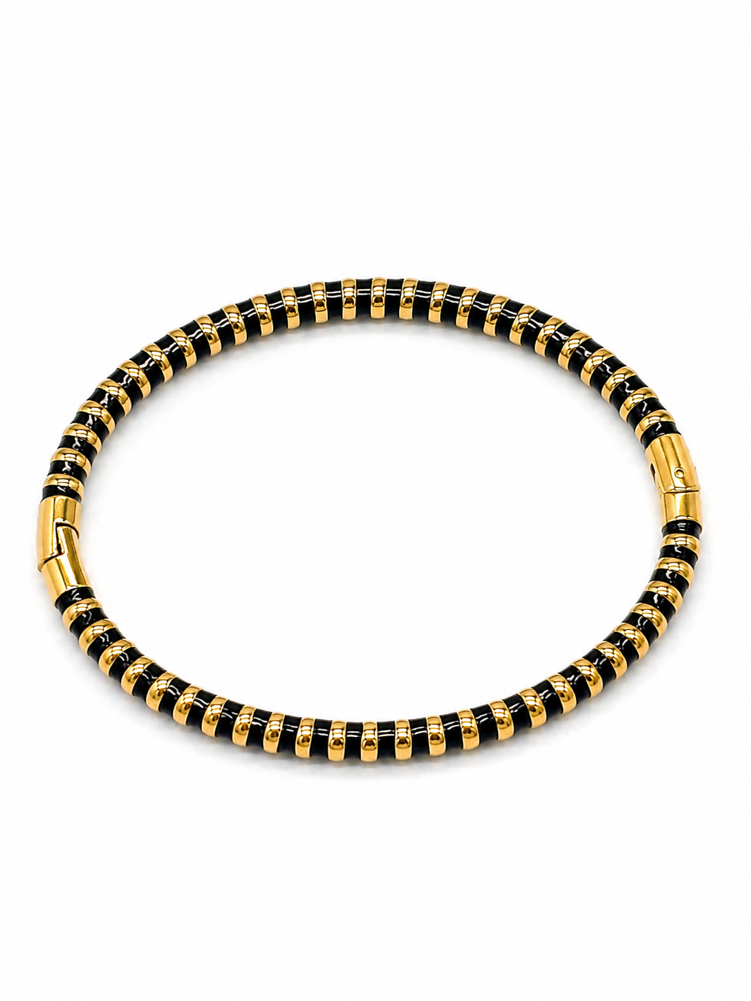 Vibrant Enamel Stacking Steel Bangles